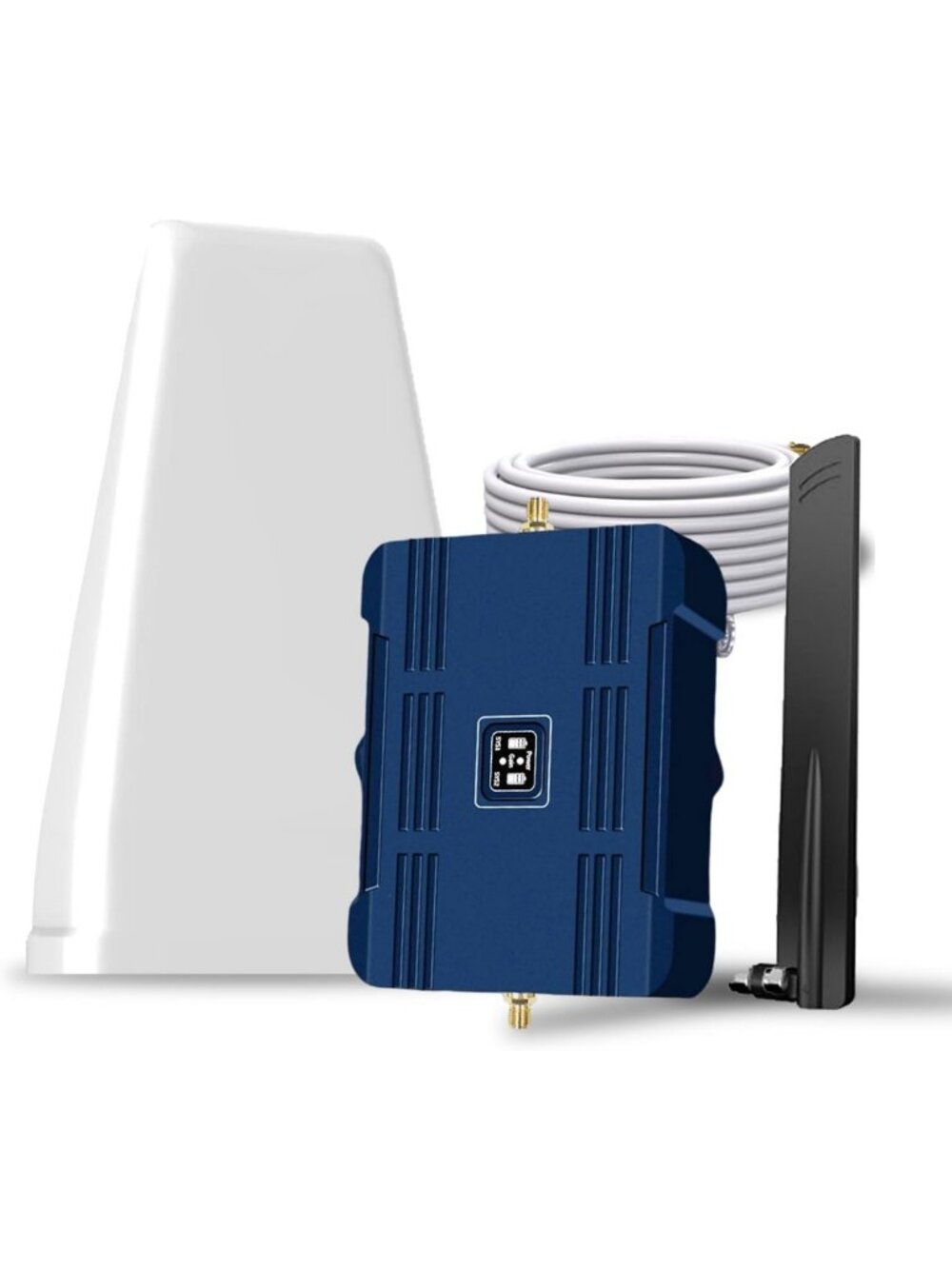 Home & Office Cell Phone Signal Booster - 3G/4G/5G, Up to 3000 Sq.Ft, FCC